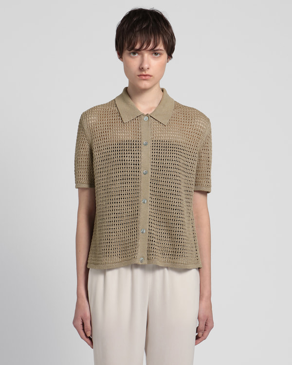 【Theory】Neo Harbor Chain Mesh Shirt M 【Theory】Neo Harbor Chain Mesh Shirt M