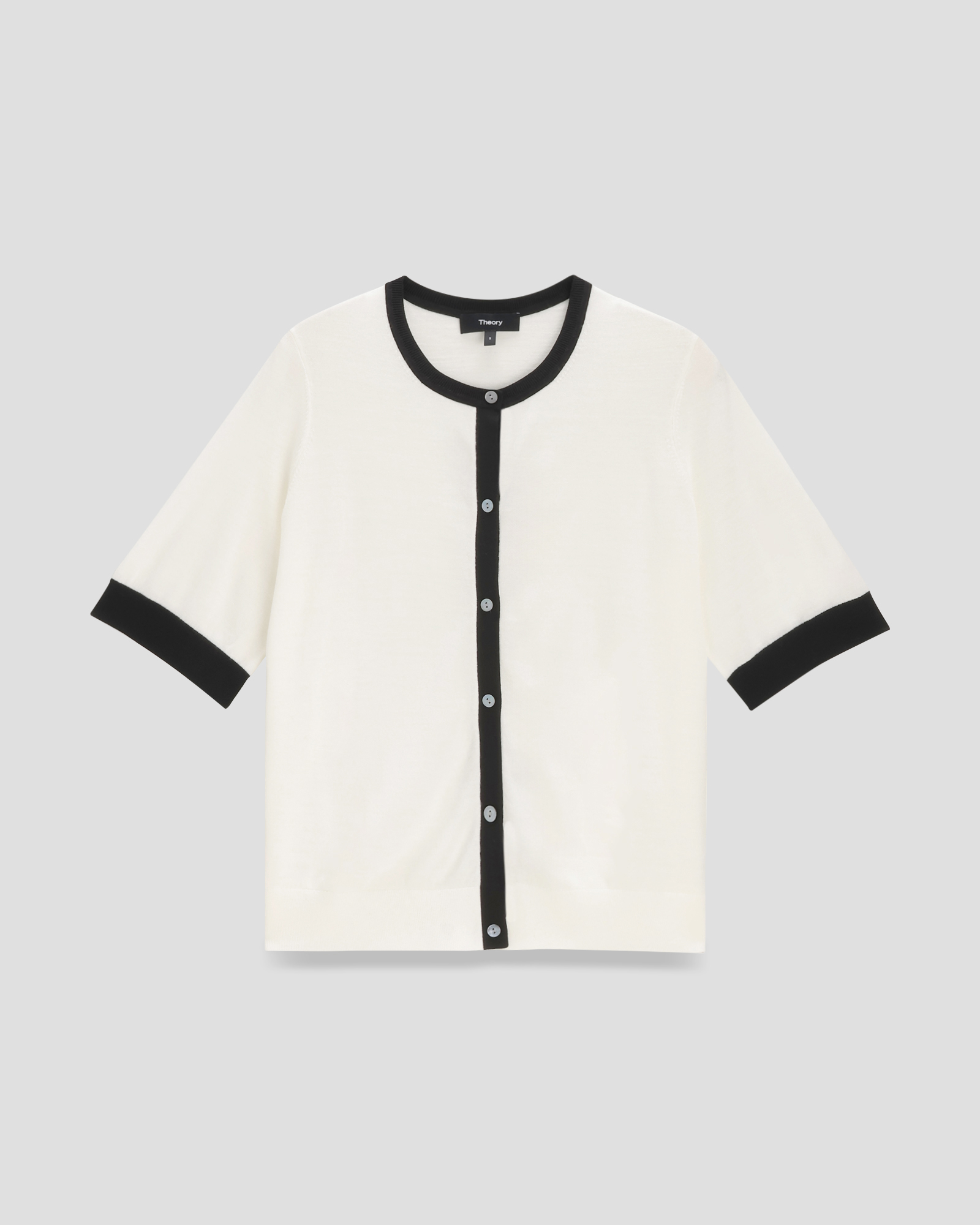 Regal Wool Silk Trim Cardi | WOMEN（レディース）｜Theory 公式通販 
