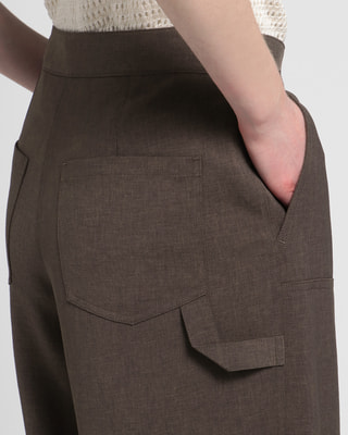 Crisp Twill Cargo Wide PNT J | WOMEN（レディース）｜Theory