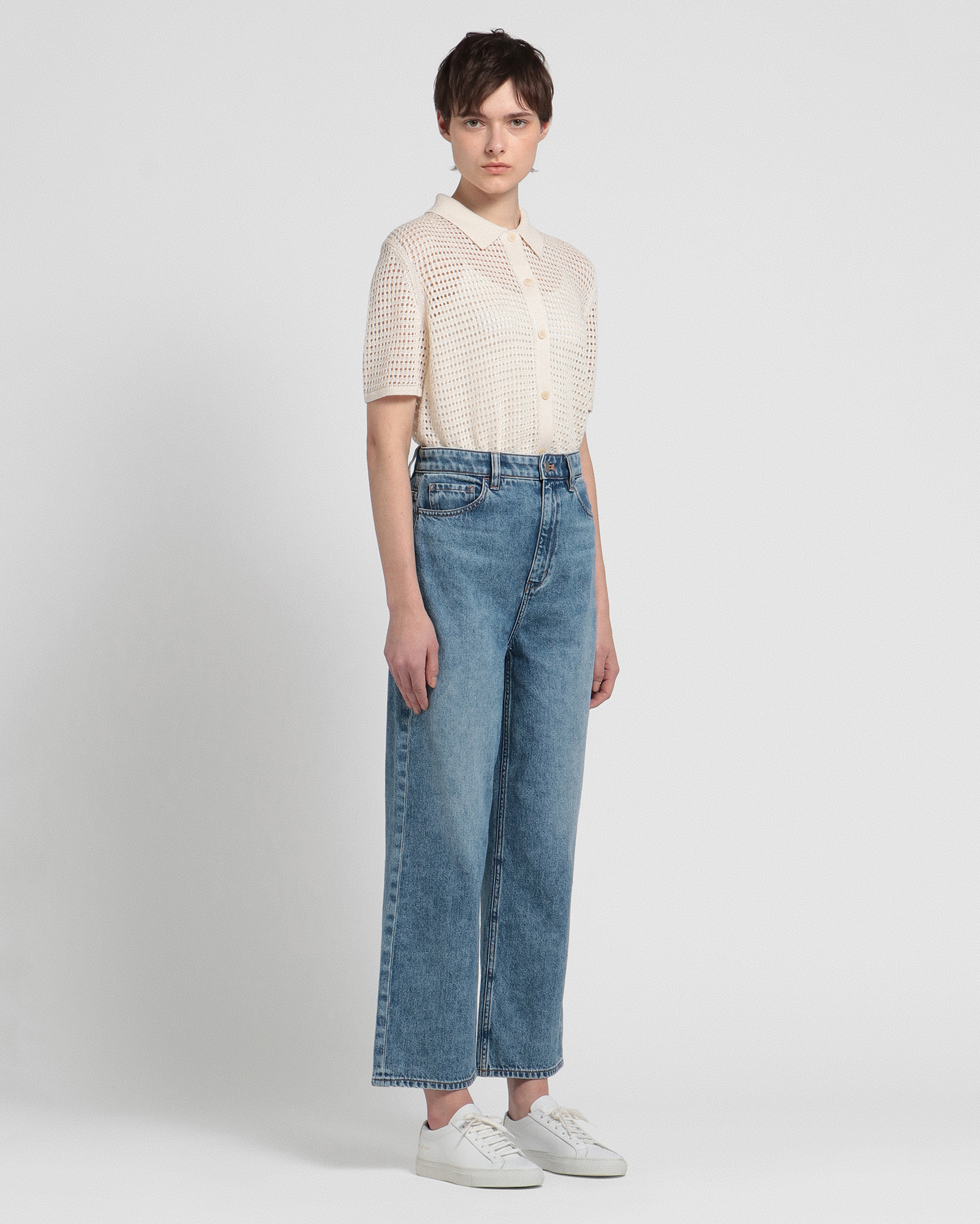 Drape Denim HW ST Jean | WOMEN（レディース）｜Theory 公式通販  