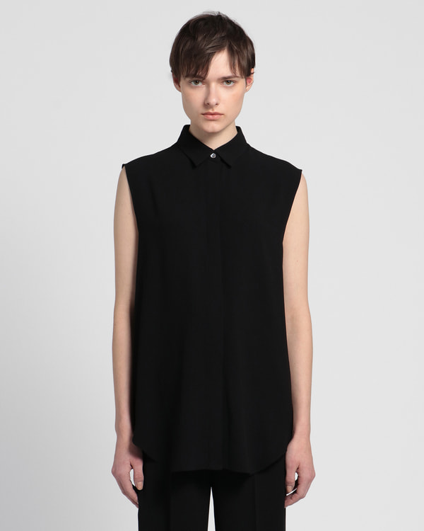 Powder Crepe OS Sleevless SH J | WOMEN（レディース）｜Theory 公式 