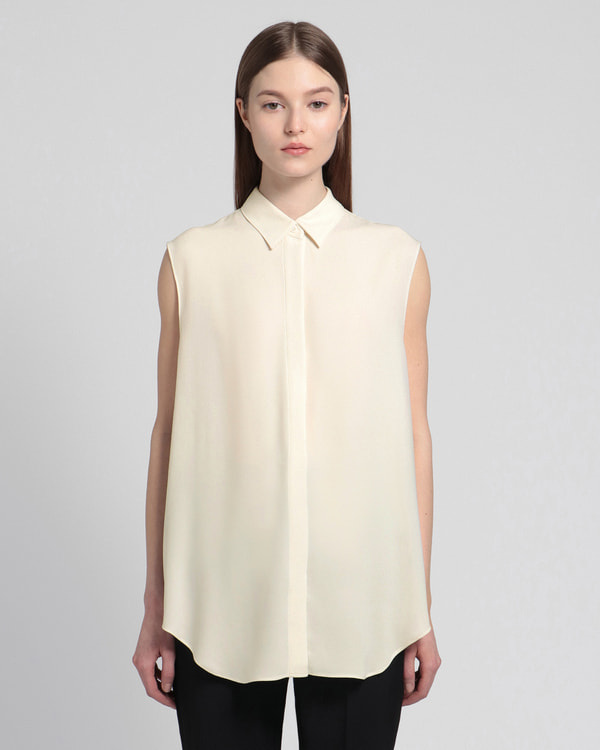 Powder Crepe OS Sleevless SH J | WOMEN（レディース）｜Theory 公式 