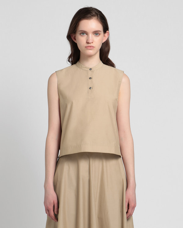 【Theory】Soft Lawn Henley Boxy SH 【Theory】Soft Lawn Henley Boxy SH