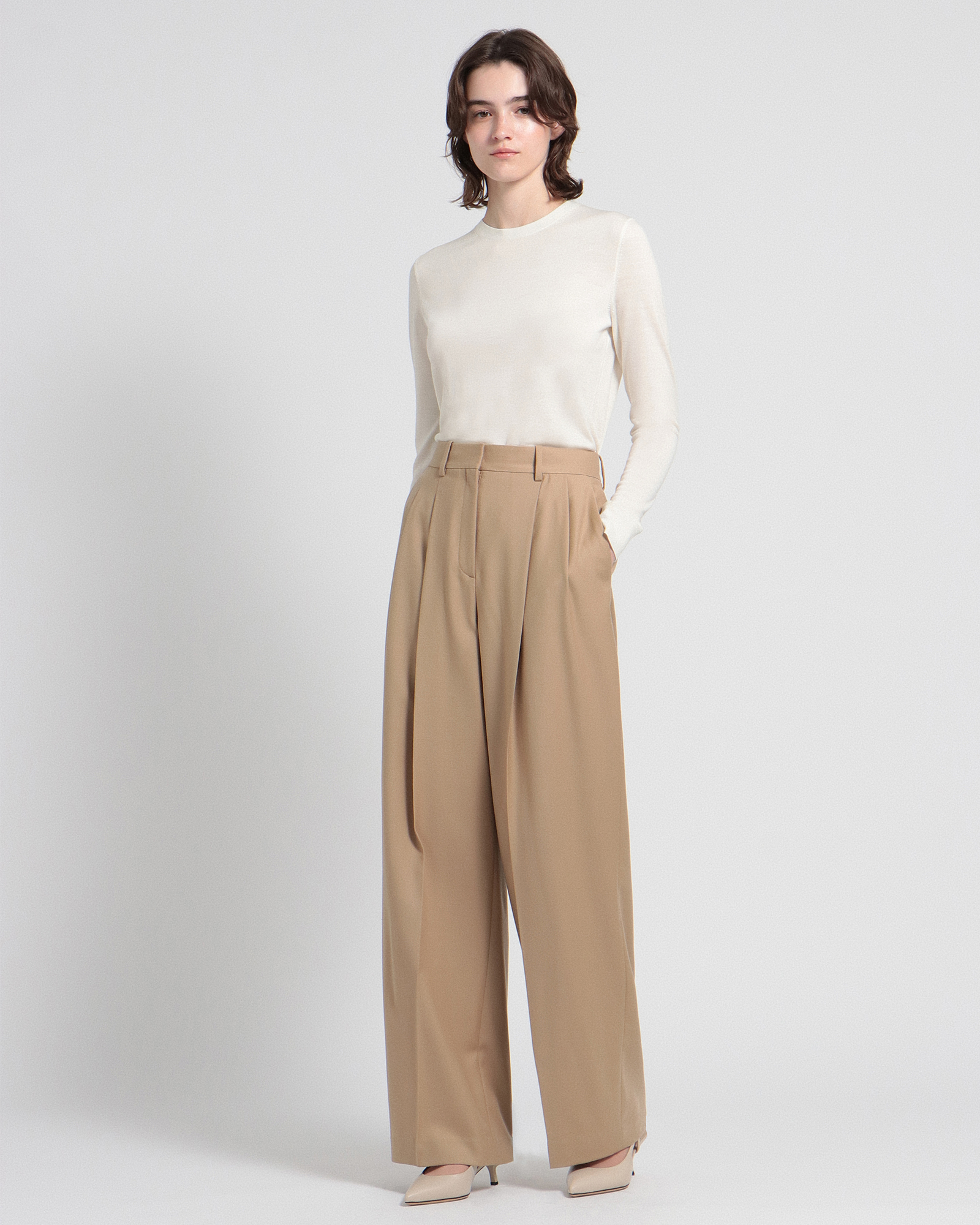 Regal Wool Crew Neck PO P | WOMEN（レディース）｜Theory 公式