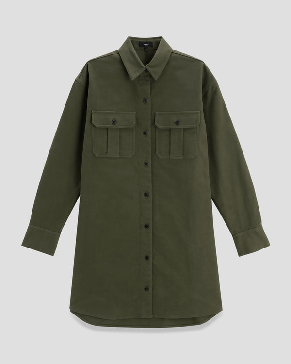 一部限定カラー Moleskin Twill MTRY OS SHIRTDR | WOMEN