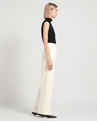 美品 Theory Admiral Crepe ストレッチ プルオンパンツ 一部限定カラー Admiral Crepe Relax Straight Pant J | WOMEN