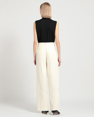 一部限定カラー Admiral Crepe Relax Straight Pant J | WOMEN