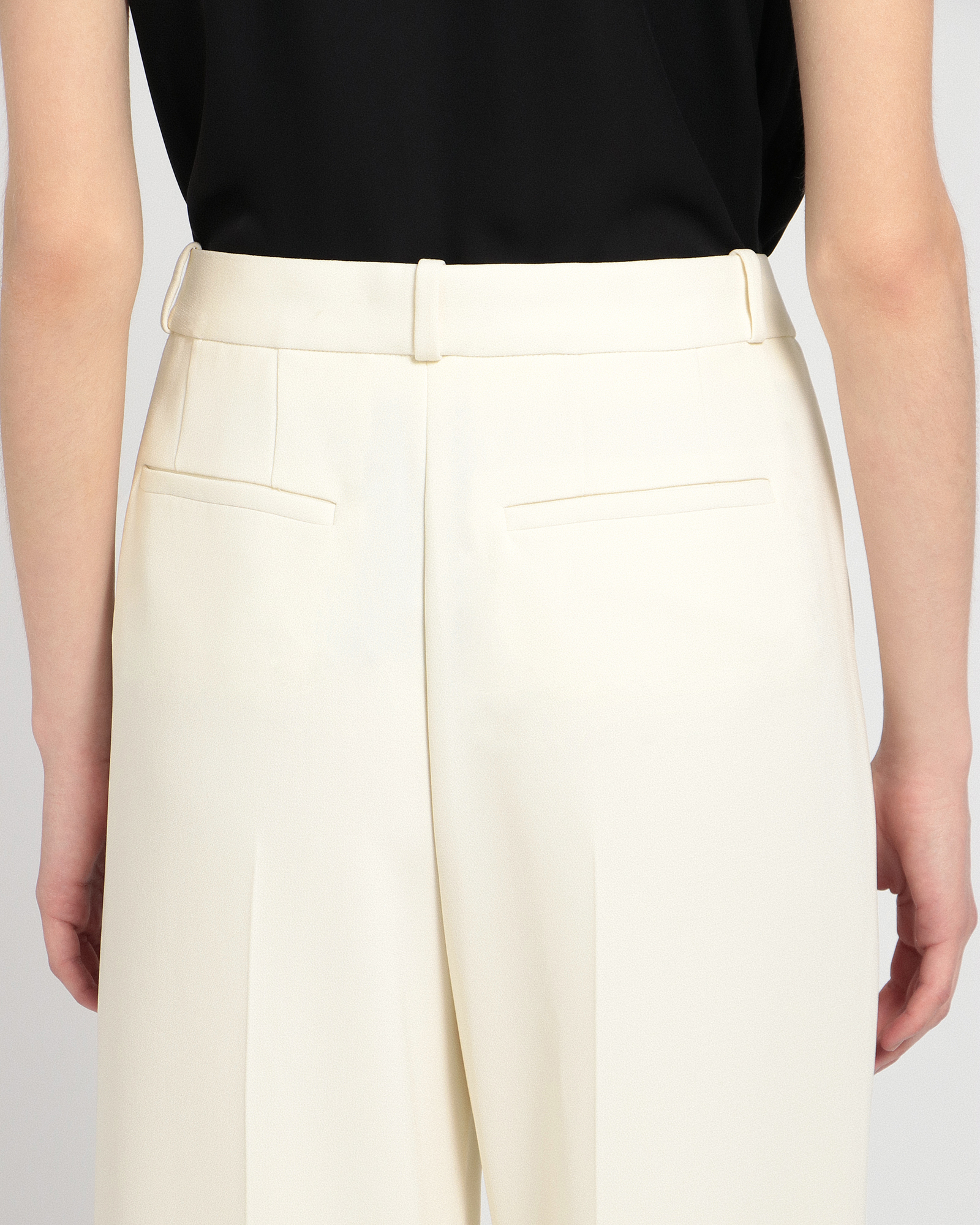 一部限定カラー Admiral Crepe Relax Straight Pant J | WOMEN