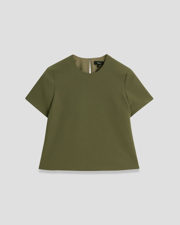 【Theory】Admiral Crepe SS Aline Top CL J 【Theory】Admiral Crepe SS Aline Top CL J