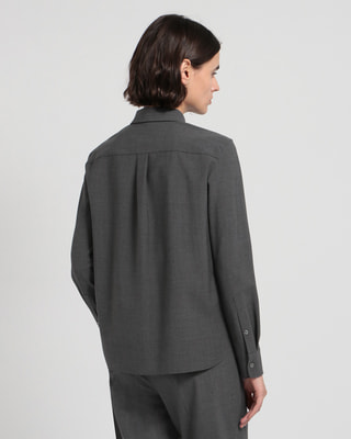 一部限定カラー Traceable Wool N Straight SH B | WOMEN