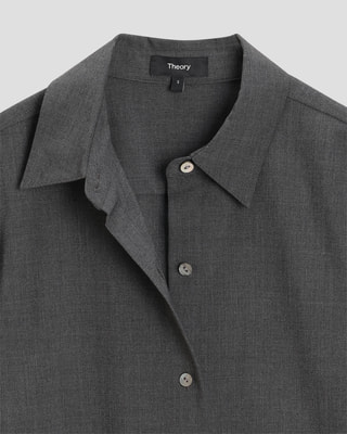 一部限定カラー Traceable Wool N Straight SH B | WOMEN