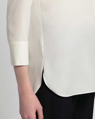 Theory(セオリー) PRIME GGT TIE BLOUSE - YAMAROKU（ヤマロク） オンラインストア
