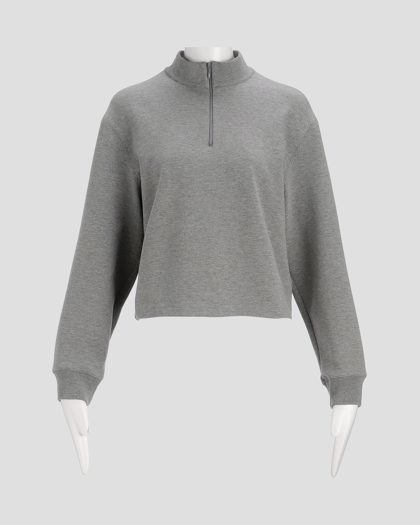 Double Knit Lt N Crop Half Zip | WOMEN（レディース）｜Theory