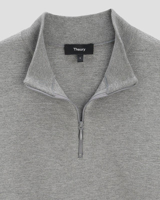Double Knit Lt N Crop Half Zip | WOMEN（レディース）｜Theory