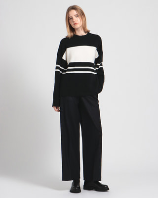 一部限定カラー Astor Wool Color Block S PO | WOMEN
