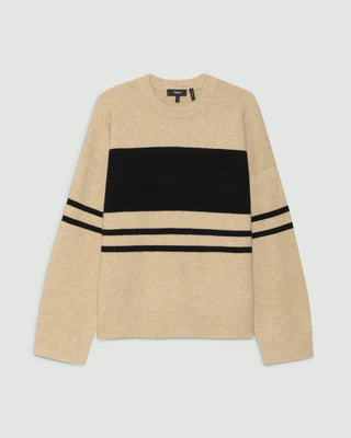 一部限定カラー Astor Wool Color Block S PO | WOMEN