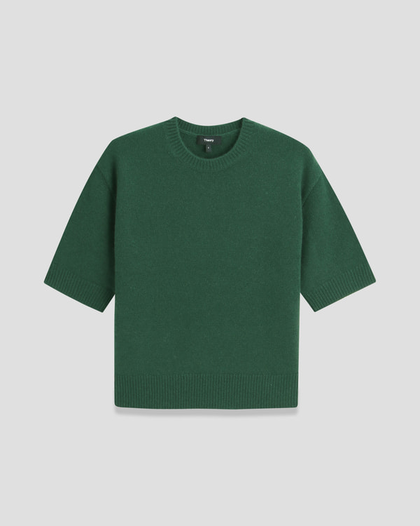 【Theory】一部店舗限定 Cashmere 3 Crop Tee 【Theory】一部店舗限定 Cashmere 3 Crop Tee