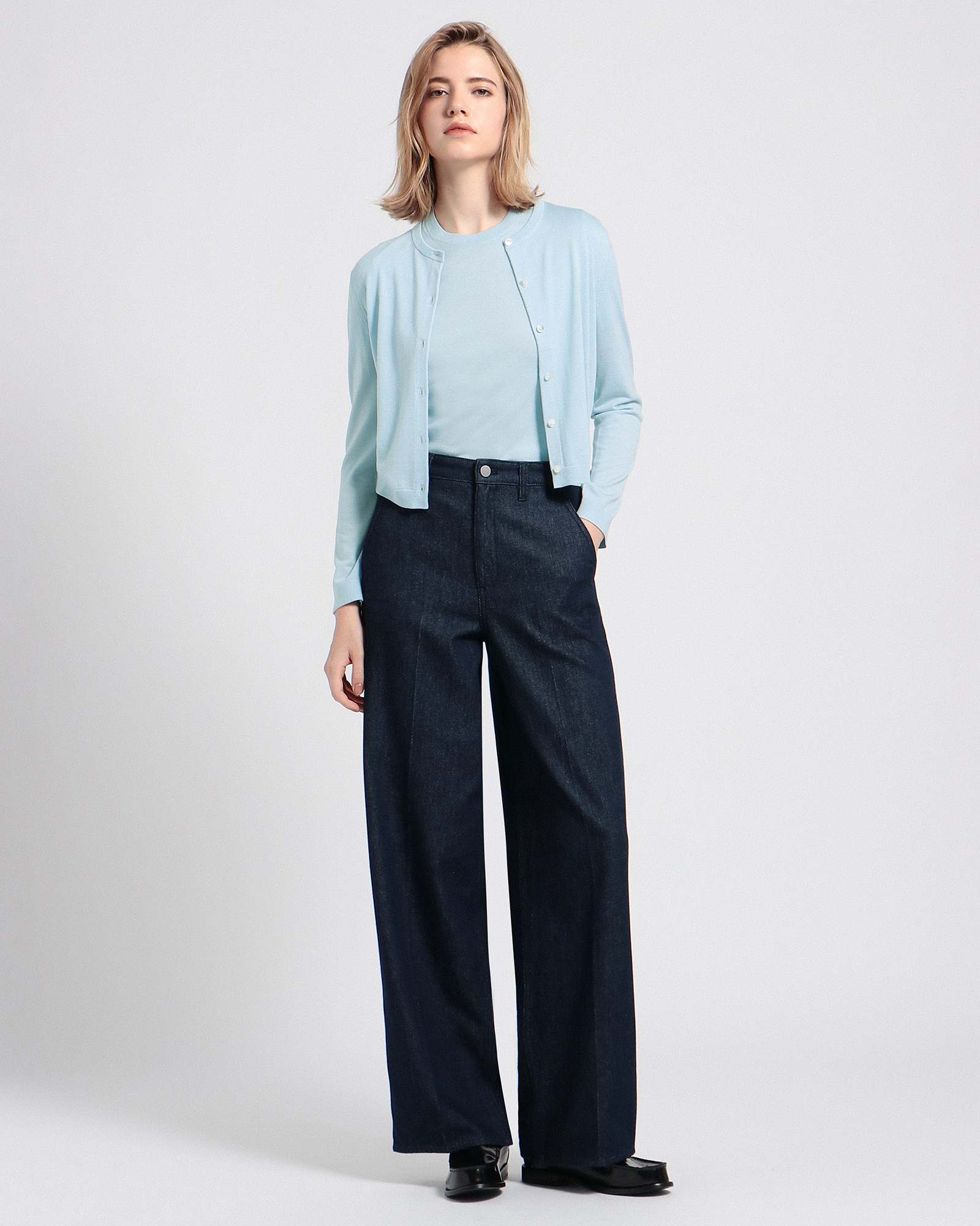 Regal Wool Crop Cardi S | WOMEN（レディース）｜Theory 公式