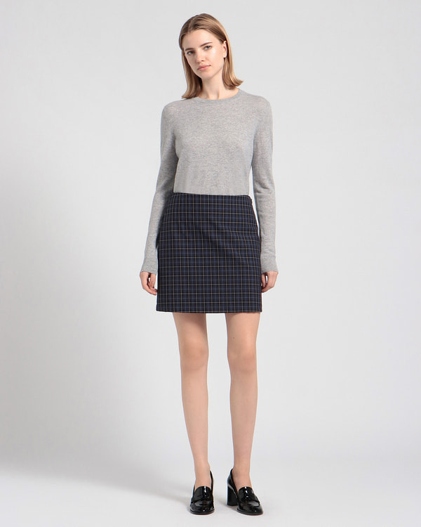 【Theory】Galway Check A Line Mini SKT 【Theory】Galway Check A Line Mini SKT