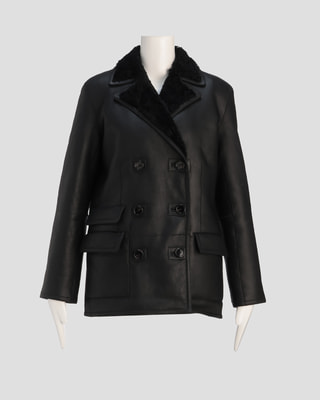 Caban 黒 トレンチコート（A-line caban coat - Revolution Web Store）