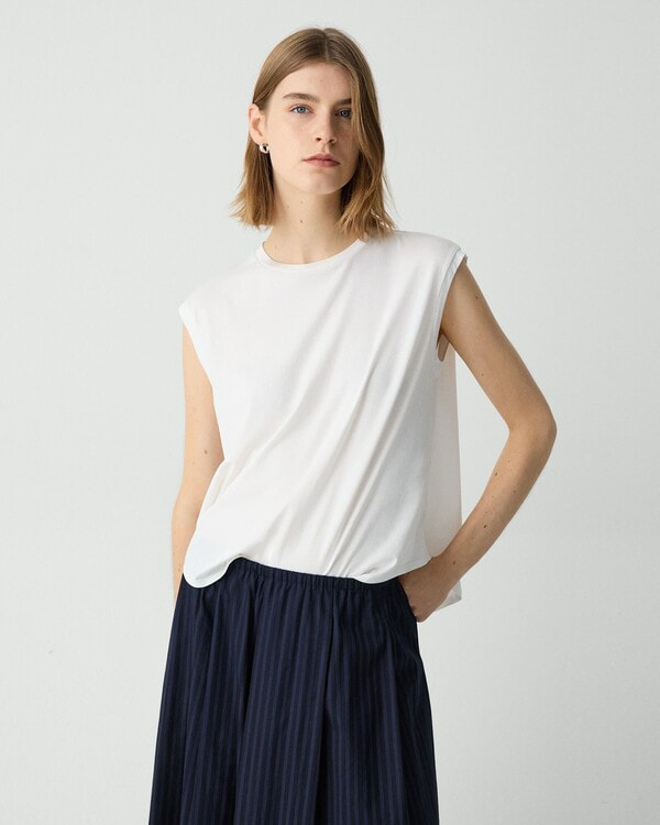 【Theory】Apex Tee P Shirt Tail Tank 【Theory】Apex Tee P Shirt Tail Tank