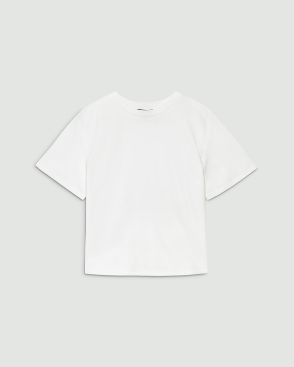 【Theory】Core Jersey Cropped Boxy Tee 【Theory】Core Jersey Cropped Boxy Tee