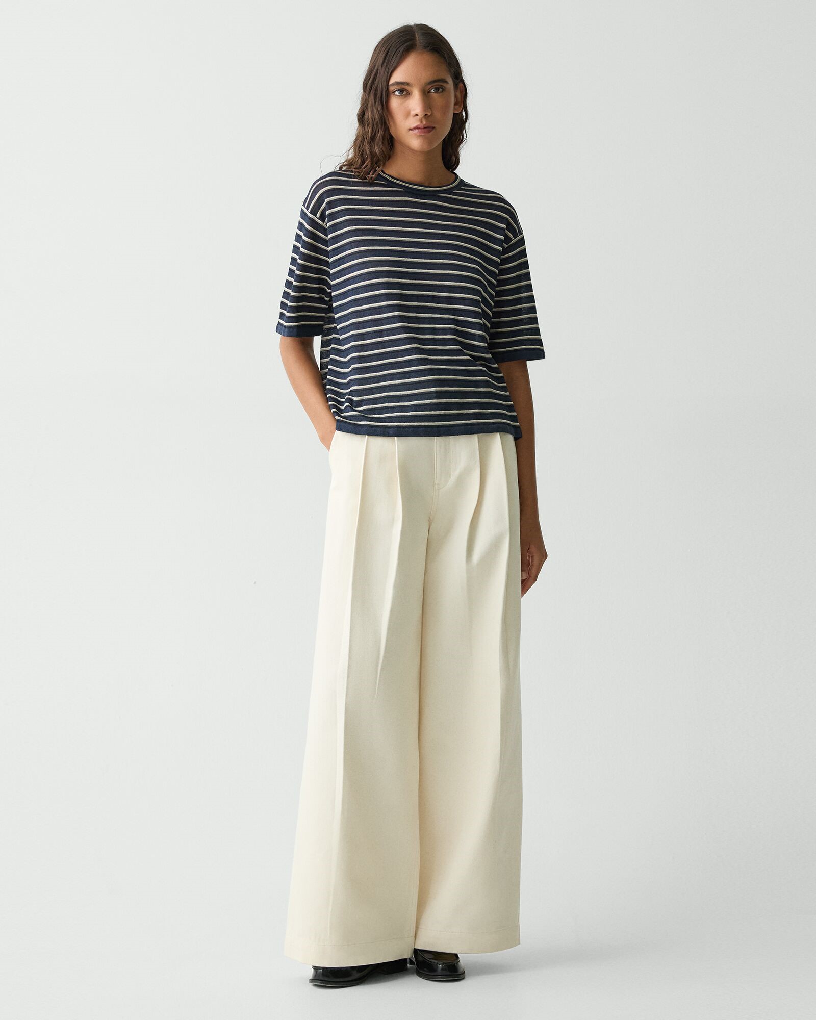 Neo Sag Harbor Boyfriend Tee S | WOMEN（レディース）｜Theory