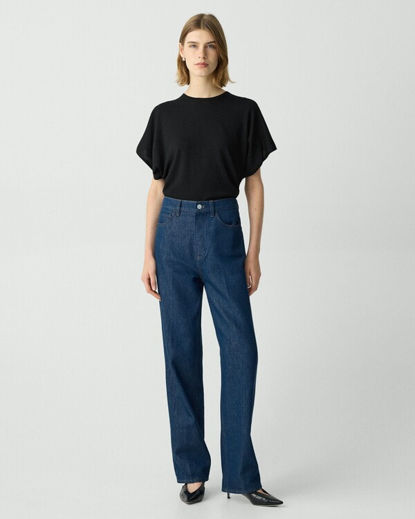 【Theory】Regal Wool Bat Wing Top 【Theory】Regal Wool Bat Wing Top