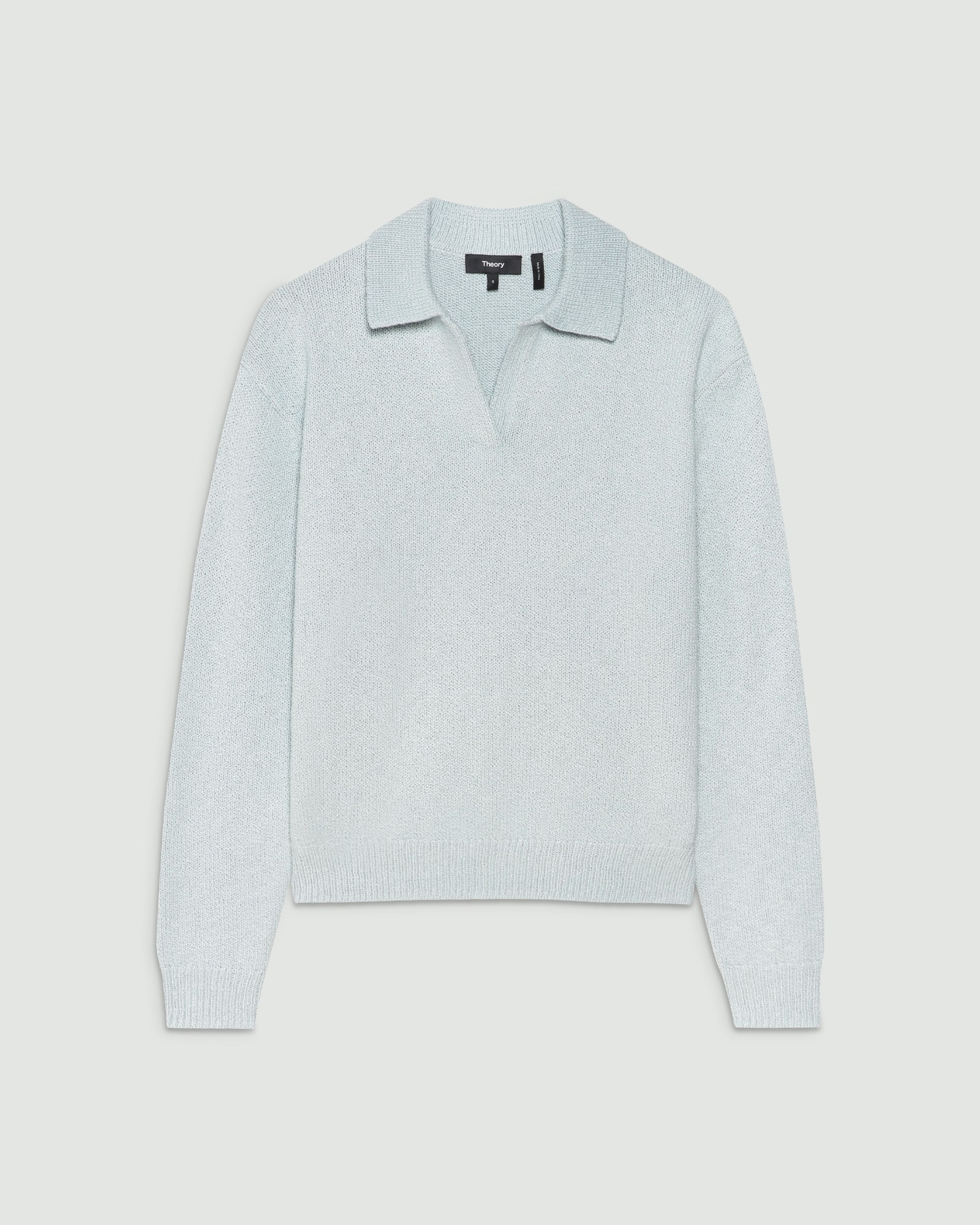 Theory セオリー　グレー フルジップ フーディ S ウォッシャブル Theory luxe - theory luxe 22AW 完売 ウォッシャブル