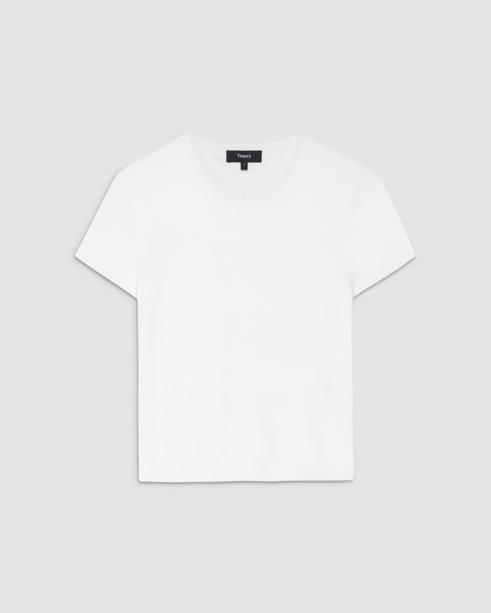 Theory Wooster Crepe Knit Fitted Cardi 白 Theory Wooster Crepe Knit Fitted Cardi 白