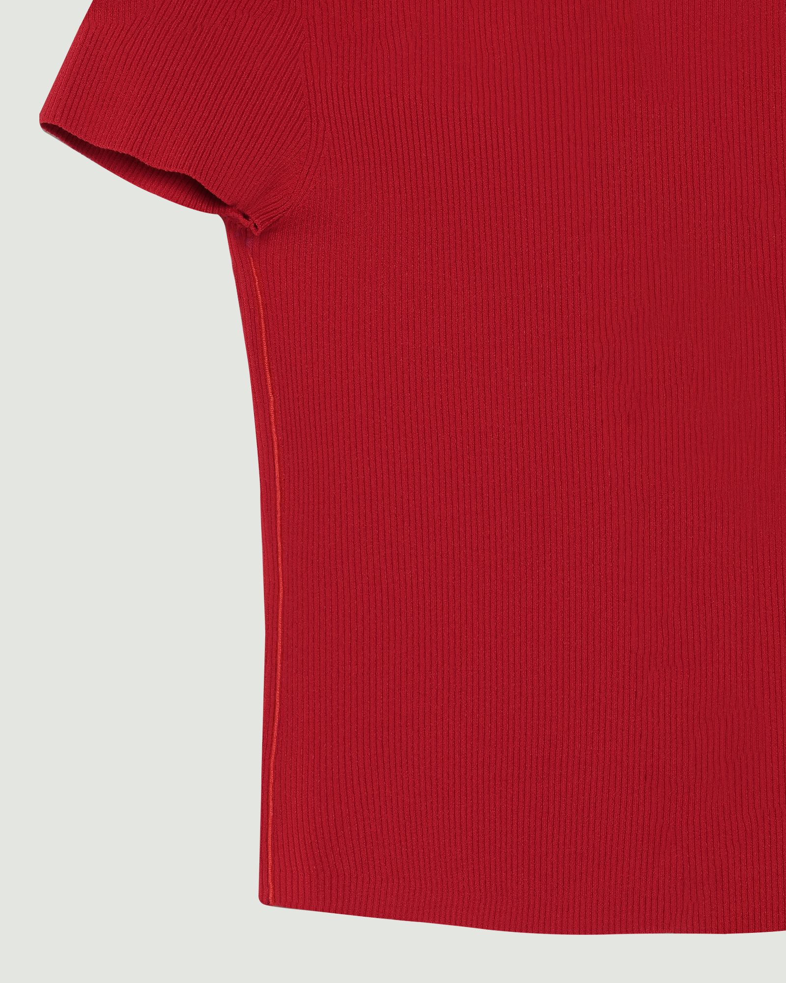 Wooster Crepe Knit Bi Color Rib Tee | WOMEN（レディース）｜Theory