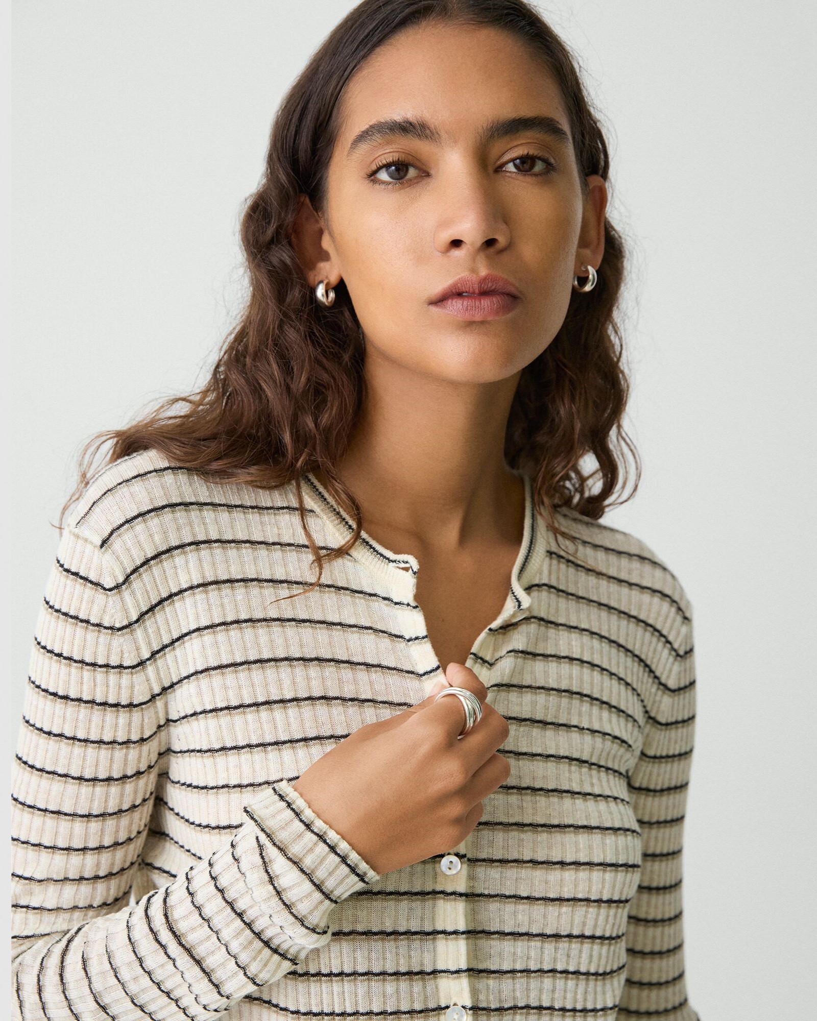 Neo Sag Harbor Cropped Cardigan | WOMEN（レディース