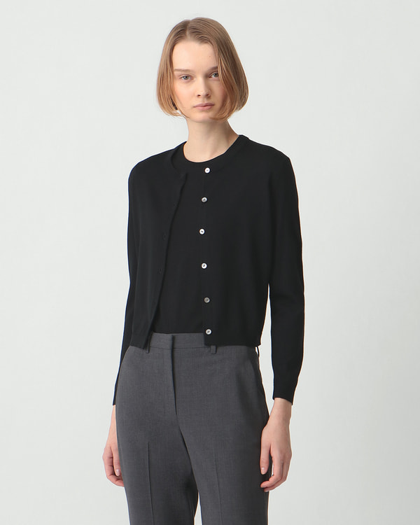【Theory】Regal Wool Cropped Cardigan 【Theory】Regal Wool Cropped Cardigan