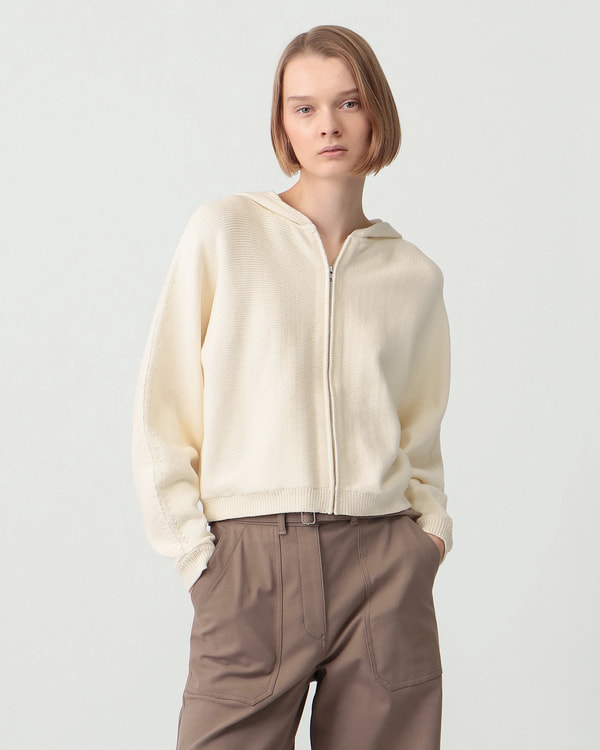 【Theory】Rounded Cotton Zip Up Hoodie 【Theory】Rounded Cotton Zip Up Hoodie