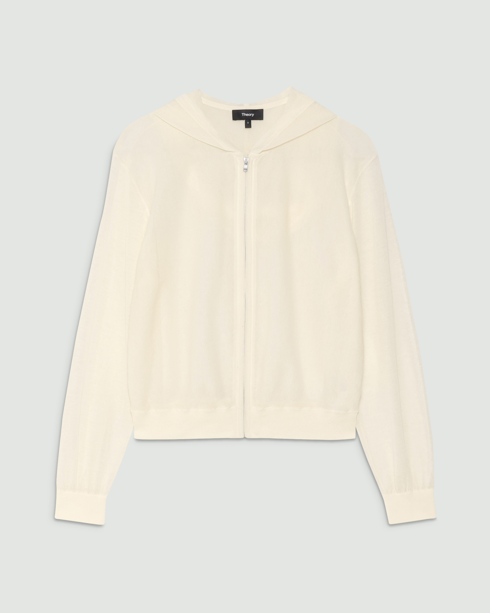 セオリー WOMEN Sheer Cotton 2 Zip Up Hoodie Theory - セオリー WOMEN Sheer Cotton 2 Zip Up Hoodie の通販 by