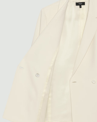 Admiral Crepe Relaxed Blazer | WOMEN（レディース）｜Theory 公式