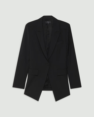 るさ　　Traceable Wool Etiennette ブラック Traceable Wool Etiennette Blazer | WOMEN（レディース
