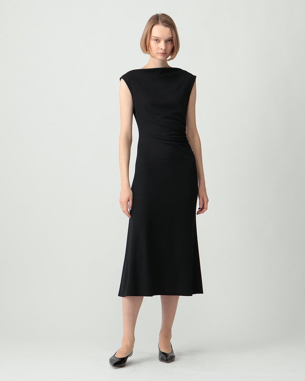 【Theory】Sweater Jersey Boat Neck Dress 【Theory】Sweater Jersey Boat Neck Dress