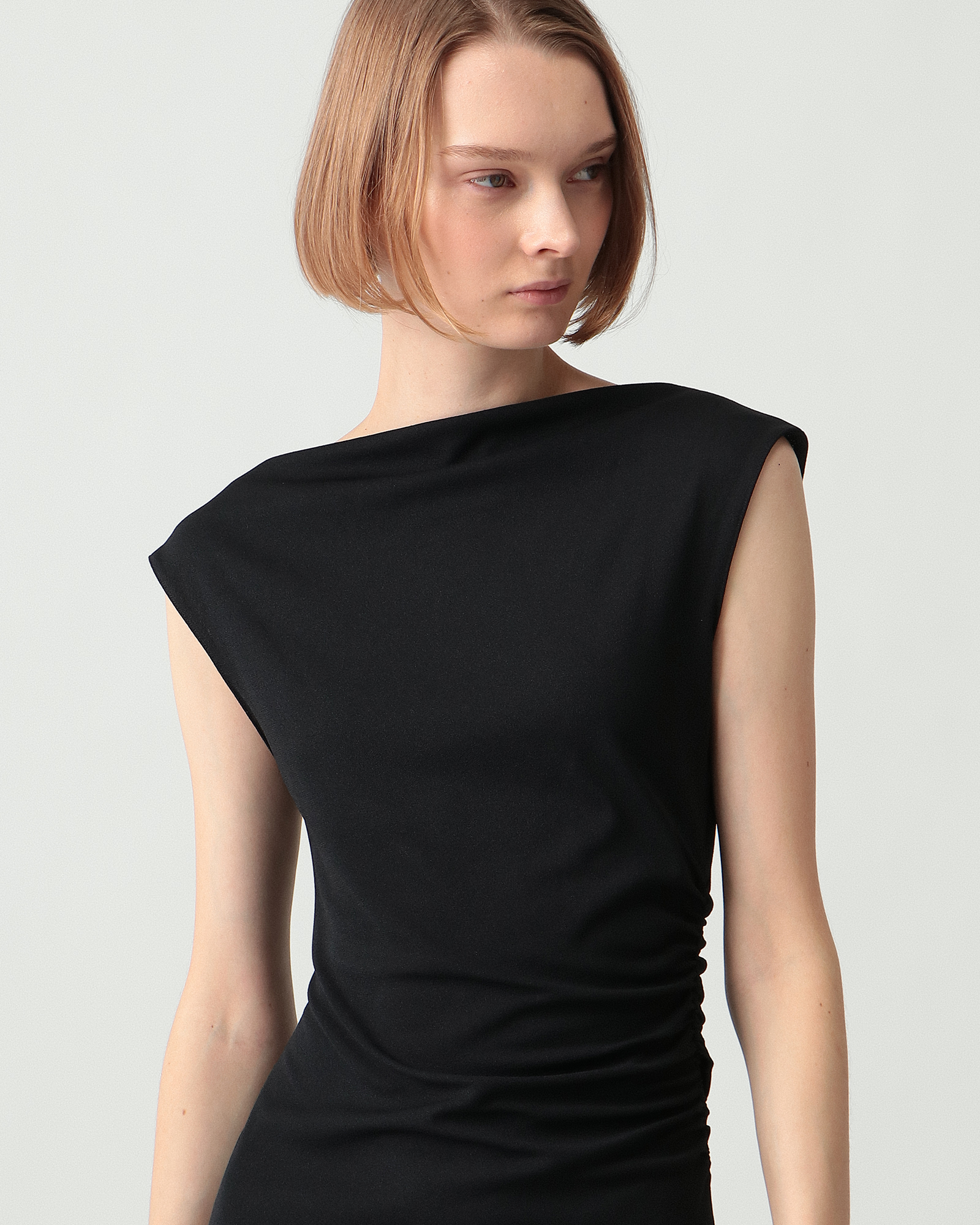 Sweater Jersey Boat Neck Dress | WOMEN（レディース）｜Theory