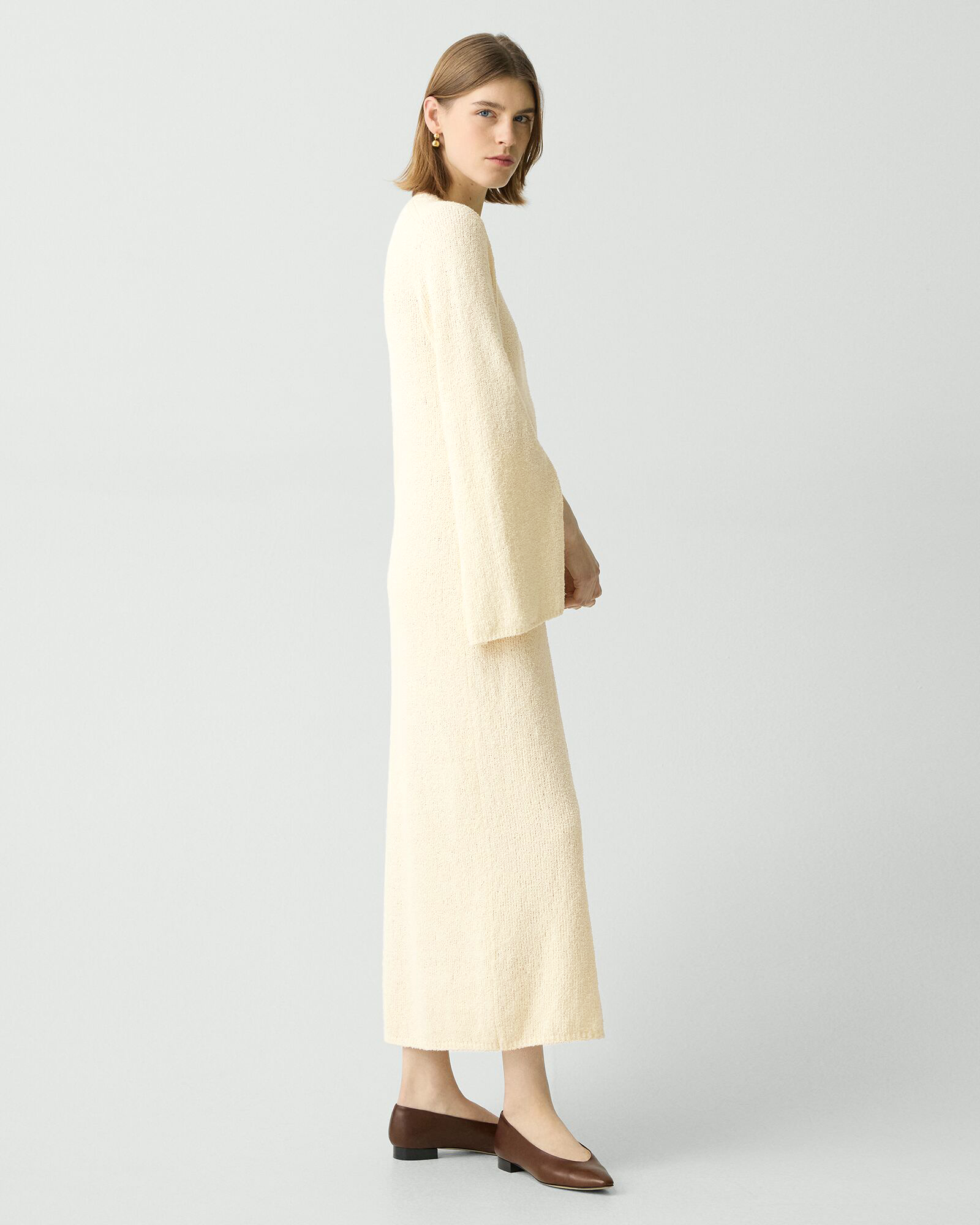 一部店舗限定 Terry Boucle Boucle Dress | WOMEN（レディース