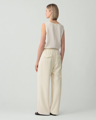 Admiral Crepe Pleated Pant | WOMEN（レディース）｜Theory 公式通販