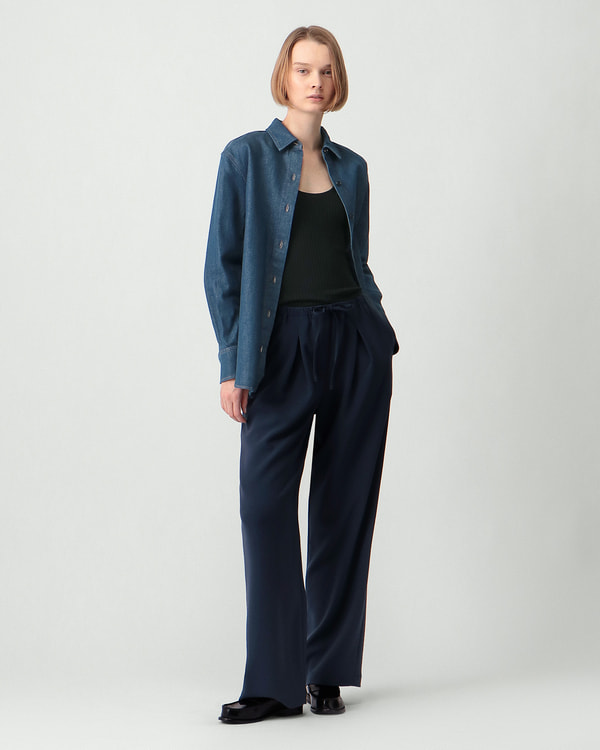 セオリー Theory パンツ ADMIRAL CREPE STAPLE BLAZ⇒TREECA