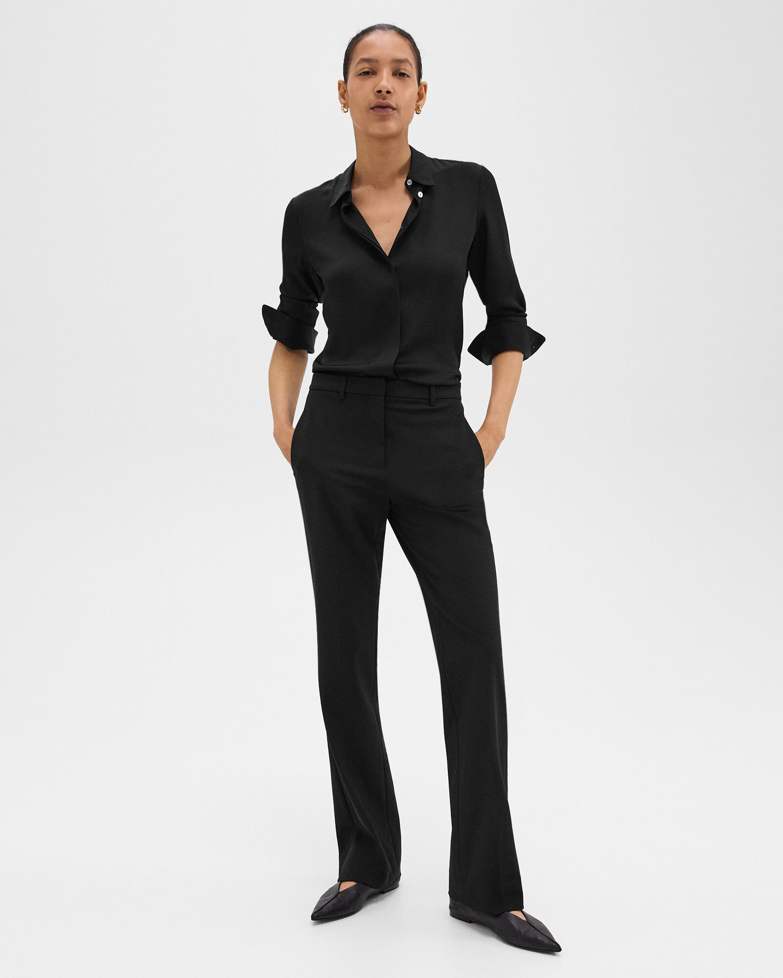 一部店舗限定 Traceable Wool Slim Trouser | WOMEN（レディース