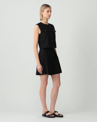 Good Crunch Wash Pleated Short Pant | WOMEN（レディース