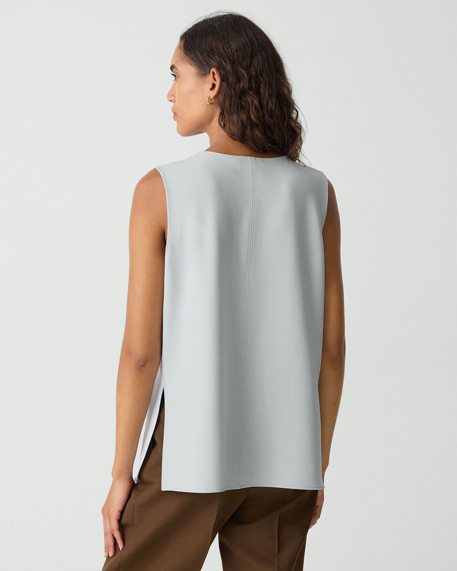 Admiral Crepe Vneck Top | WOMEN(レディース)|Theory 公式 Admiral Crepe Vneck Top | WOMEN(レディース)|Theory 公式