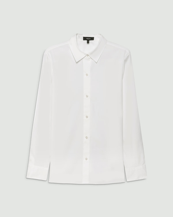 【Theory】Cotton Shirting Straight Shirt B 【Theory】Cotton Shirting Straight Shirt B