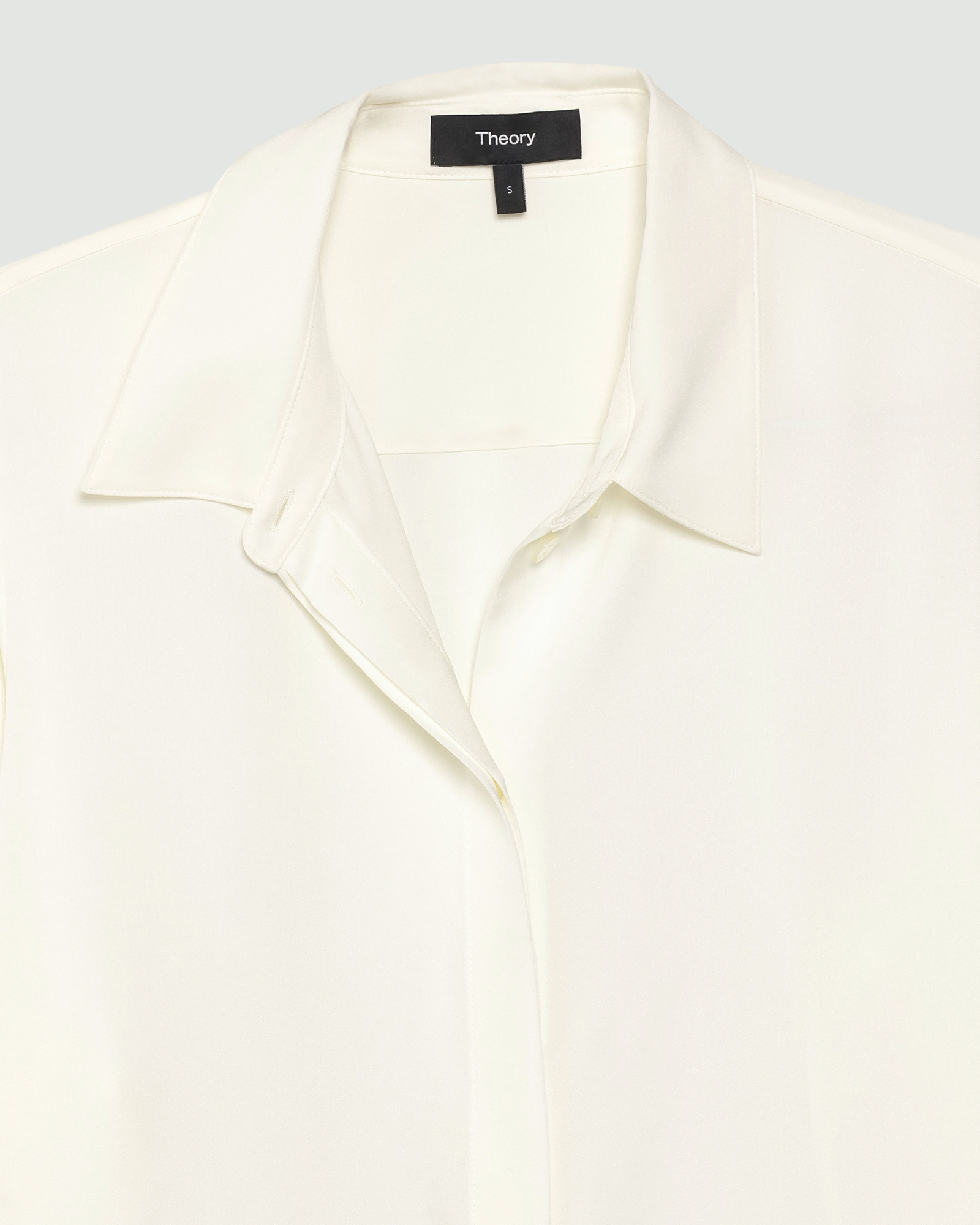 Modern Georgette Fitted Shirt | WOMEN（レディース）｜Theory