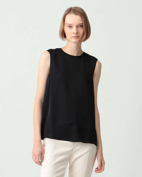 セオリー秋映え♡人気カットシャツブラウス　ブラック ブラウス・シャツ | Theory luxe[セオリーリュクス]公式通販サイト