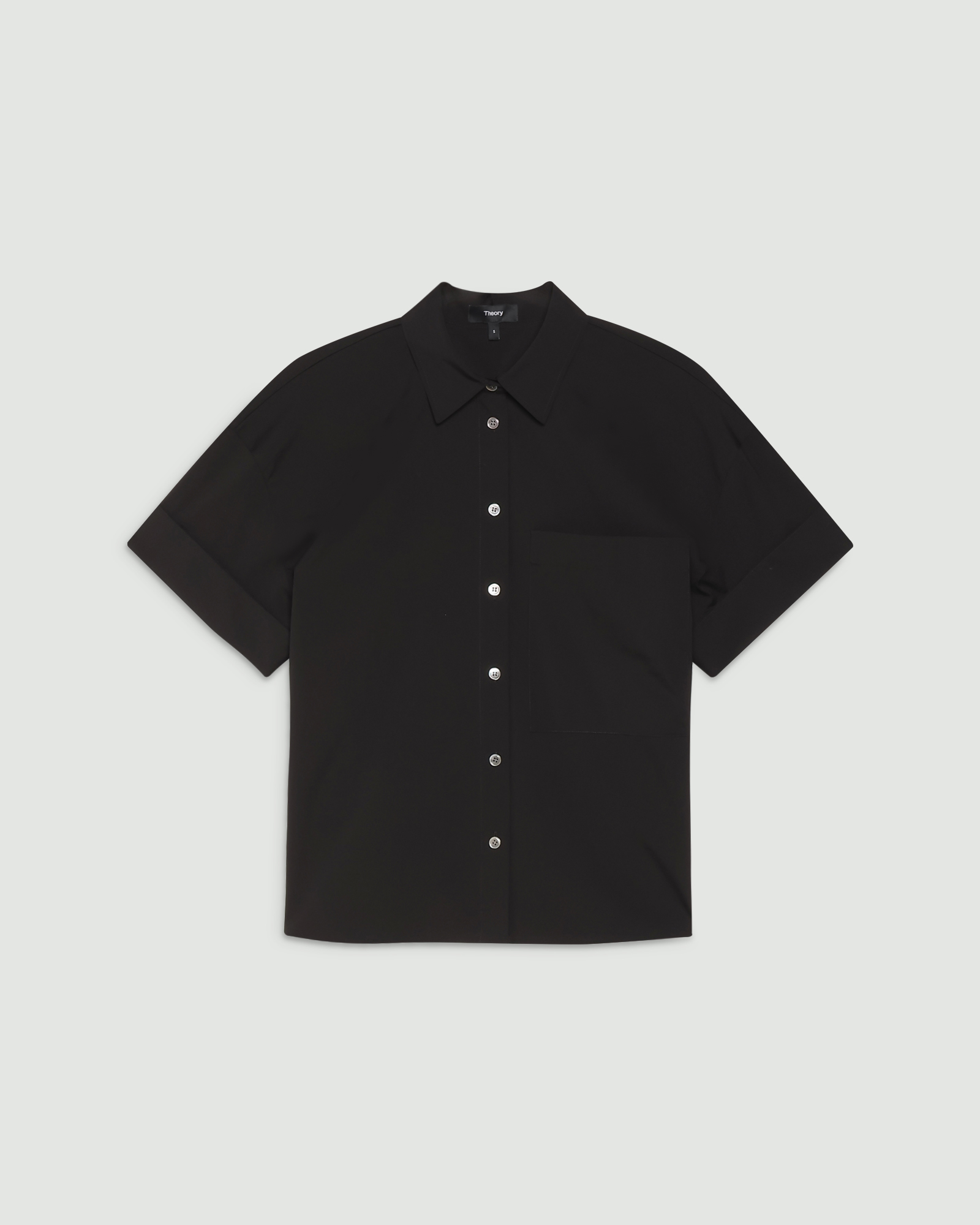 Theory Cotton Shirting BF Shirt ブラックSサイズ Theory Cotton Shirting BF Shirt ブラックSサイズ - メルカリ