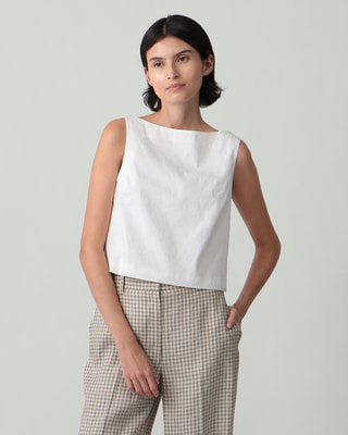 Good Crunch Wash Bateau Neck Top | WOMEN（レディース）｜Theory